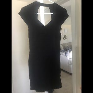 Bebe bandaid black dress